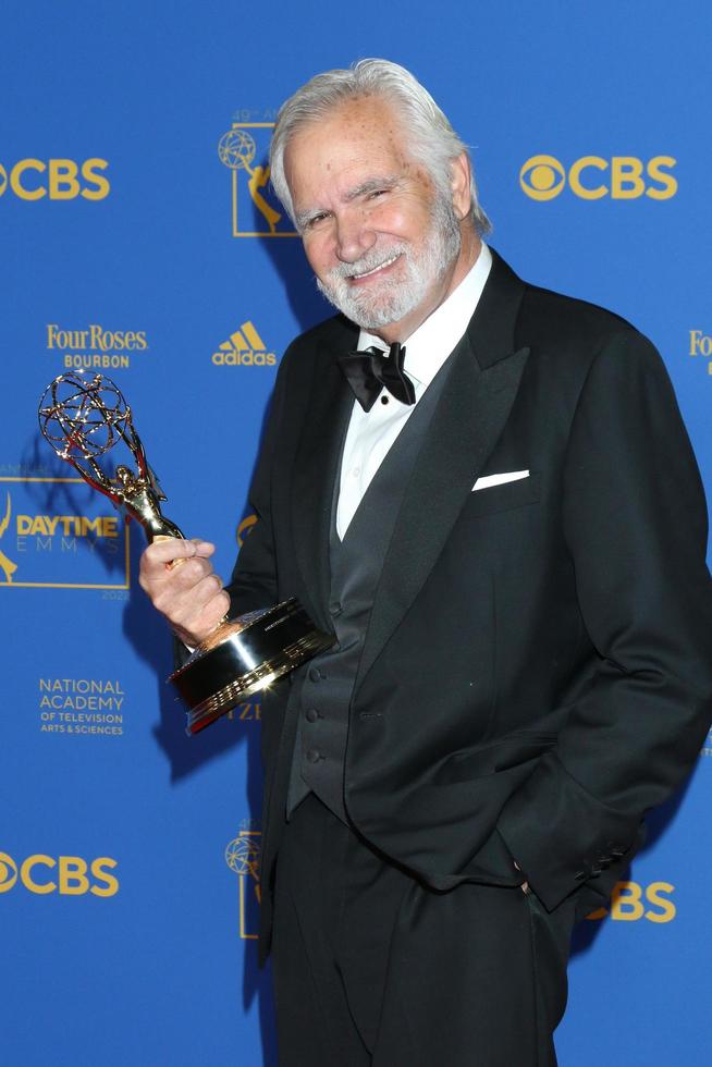 LOS ANGELES  JUN 24  John McCook at the 49th Daytime Emmys Awards at Pasadena Convention Center on June 24 2022 in Pasadena CA photo