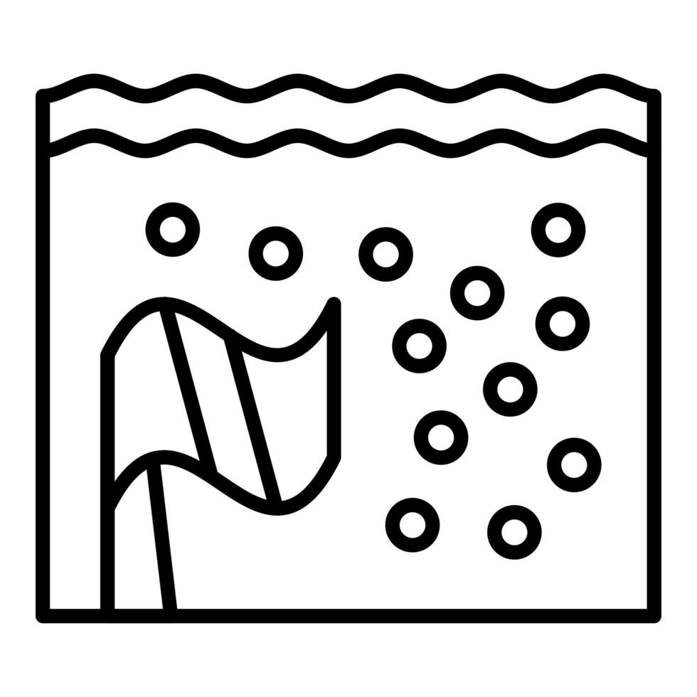 Scuba Flag Icon Style vector