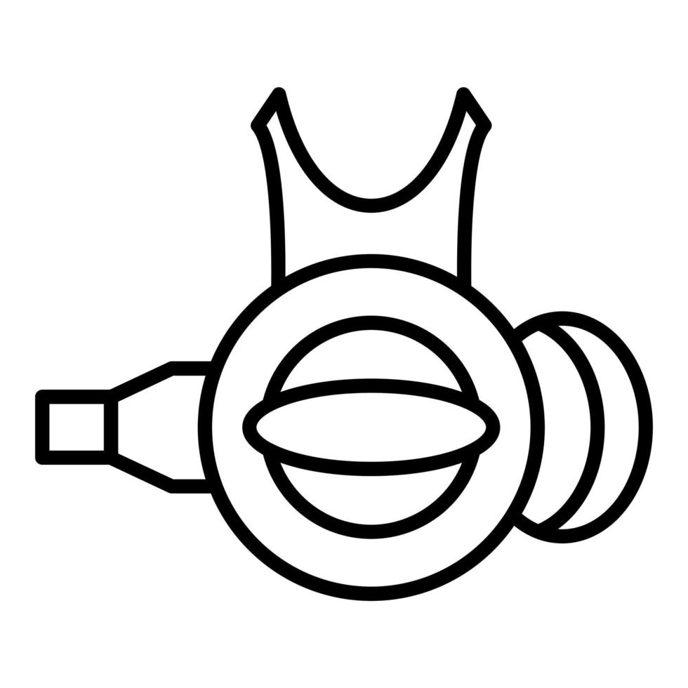 Diving Regulator Icon Style vector