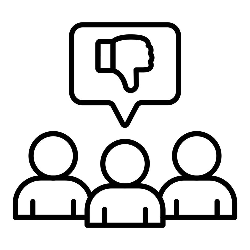 Hate Icon Style vector