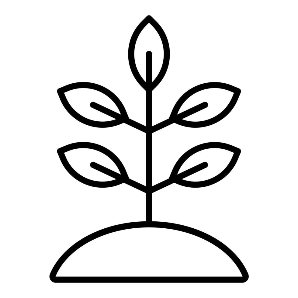Grass Roots Icon Style vector