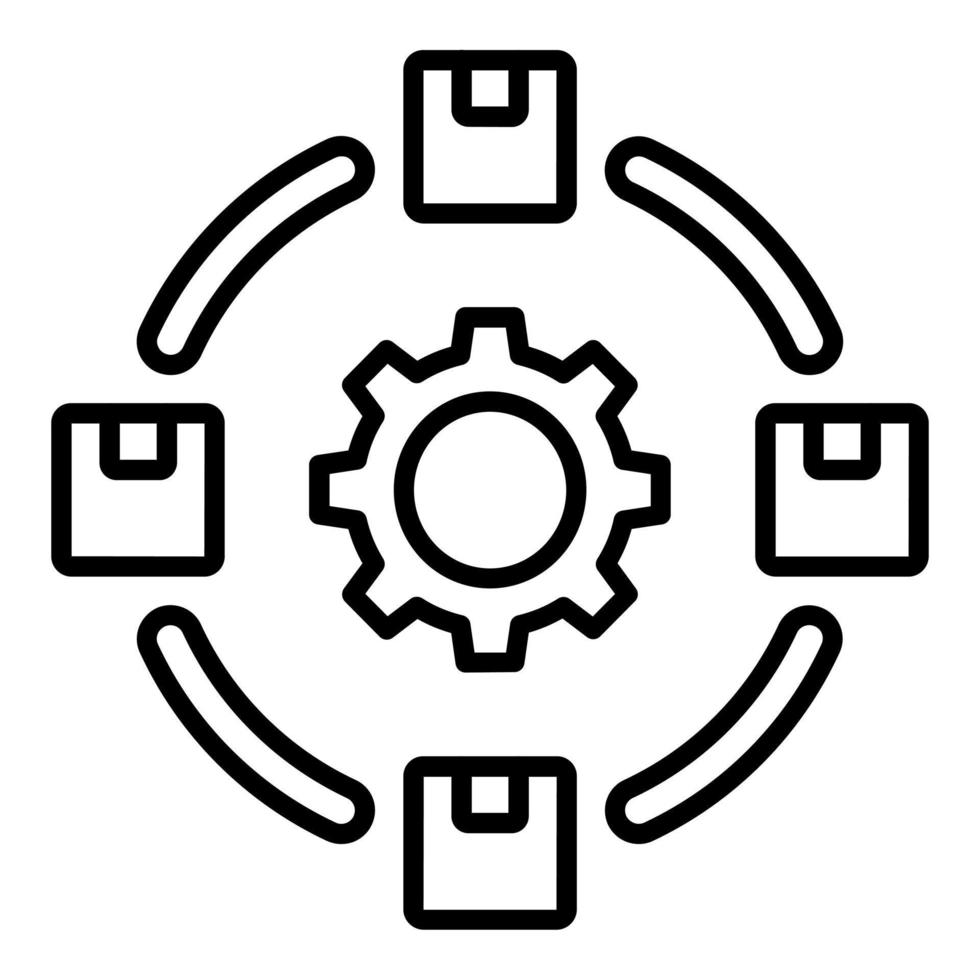 Flexible Assembly System Icon Style 21270282 Vector Art at Vecteezy