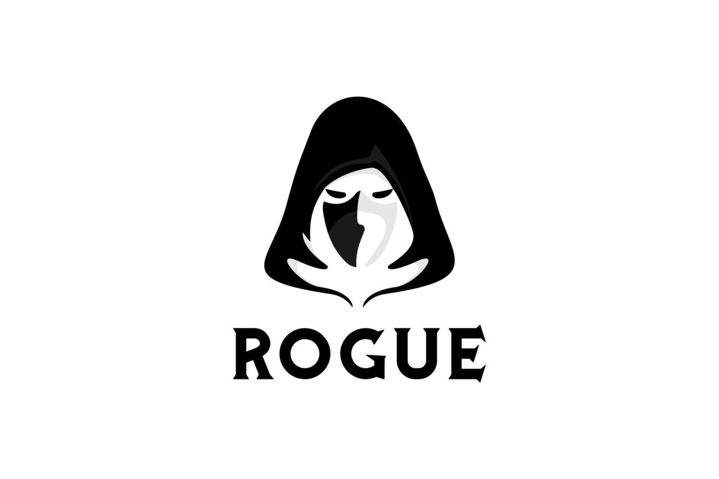 Rogue logo icon template design vector