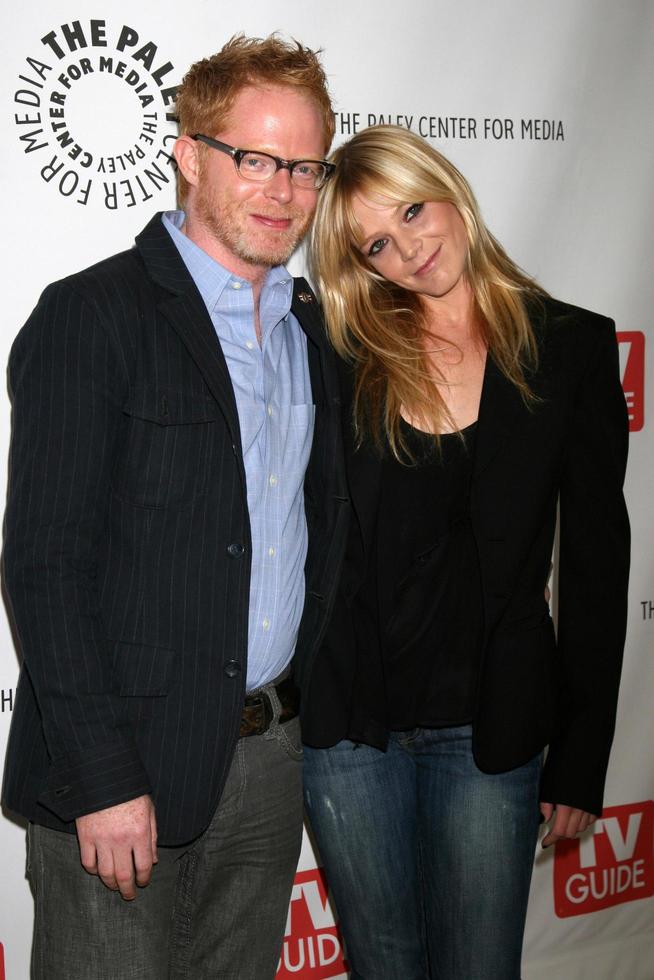 Jesse Tyler Ferguson  Molly Stanton arriving at theFox Fall08 Preview at the Paley Center for Media in Beverly Hills CA onSeptember 5 20082008 photo
