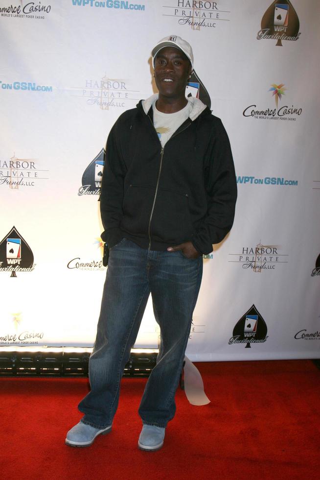 Don CheadleDon CheadleWPT Celebrity Invitational 2008 Commerce CasinoCommerce CAMarch 1 20082008 photo