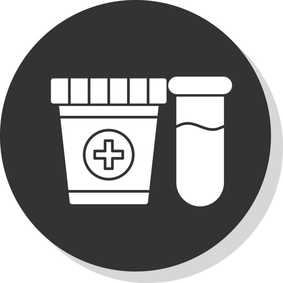 Urine Test Vector Icon Design