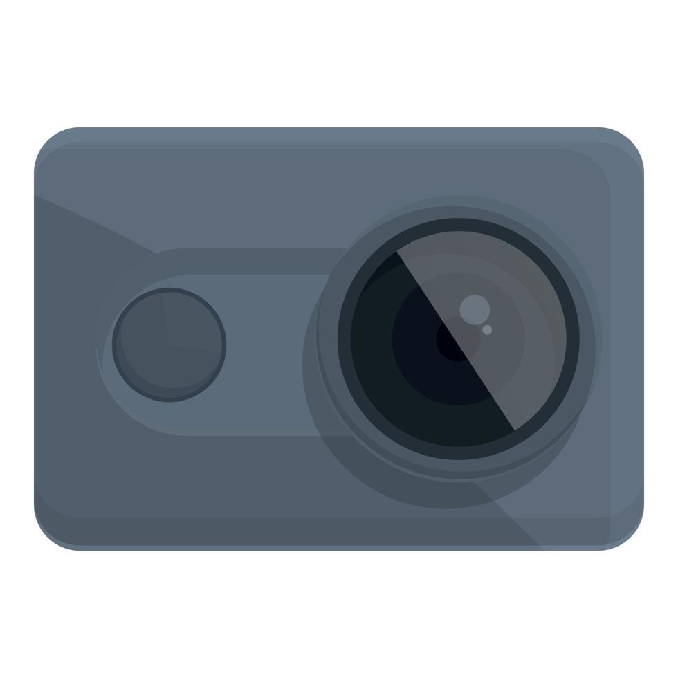 Extreme camera icon cartoon vector. Go pro action vector