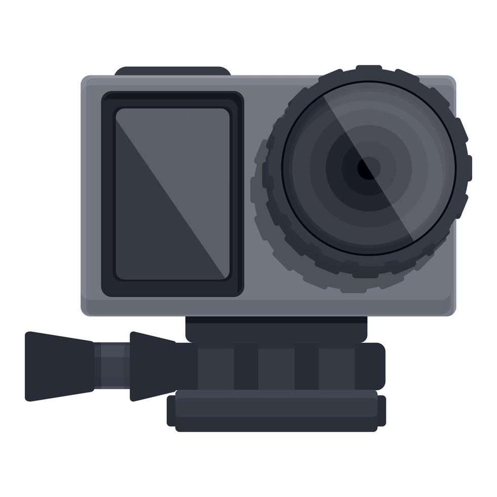 New action cam icon cartoon vector. Go pro camera vector