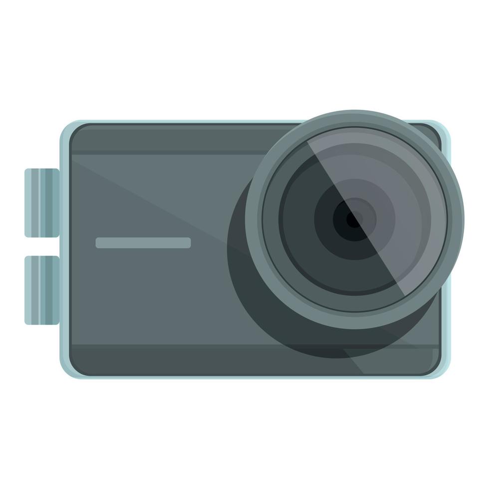 Digital cam icon cartoon vector. Action camera vector