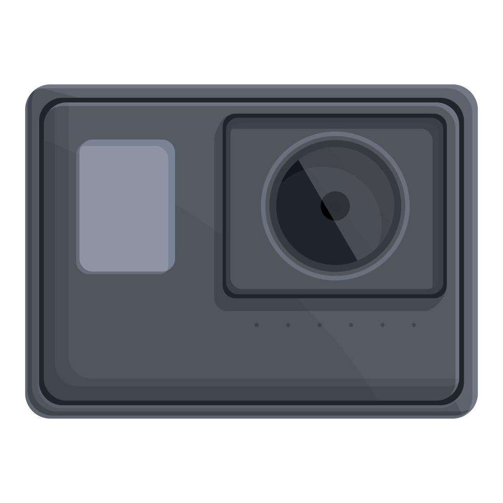 Recorder camera icon cartoon vector. Go pro action vector