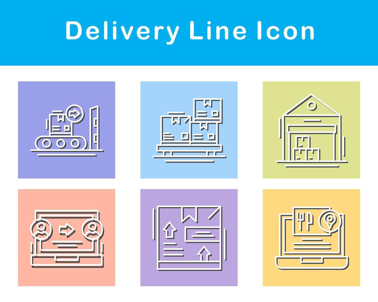 Delivery Vector Icon Set