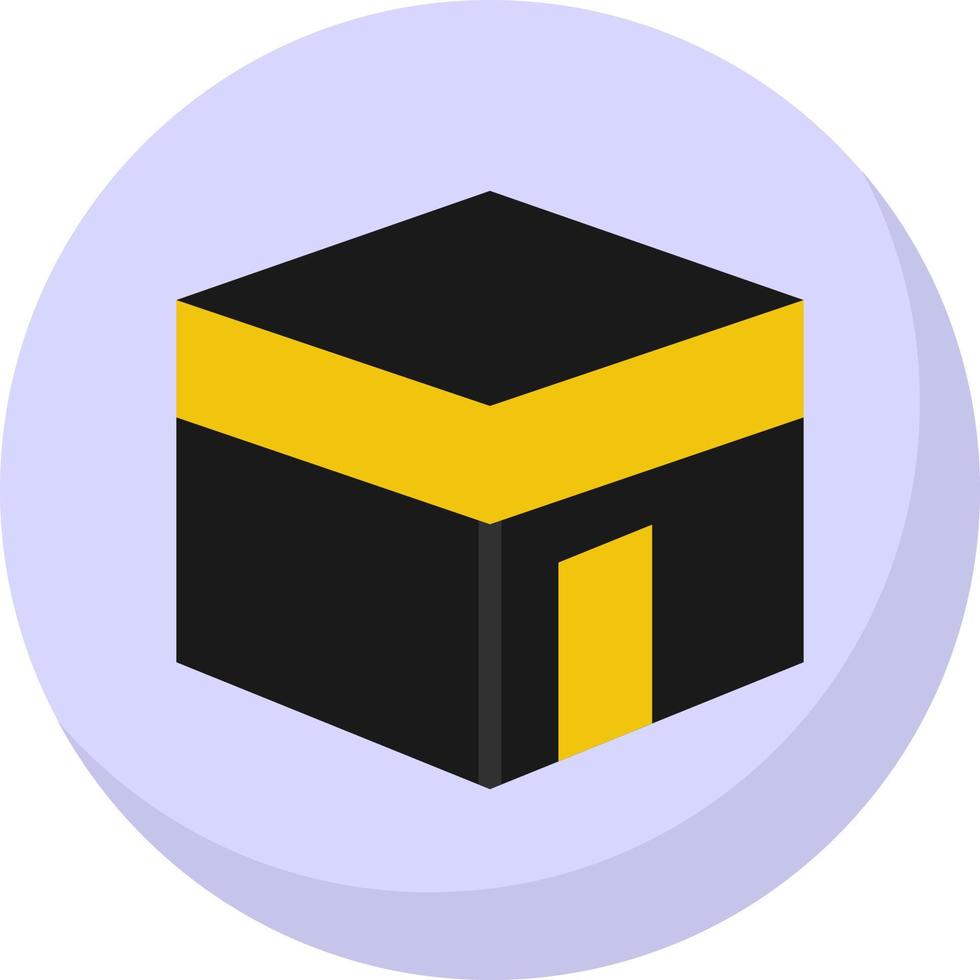 Kaaba Vector Icon Design