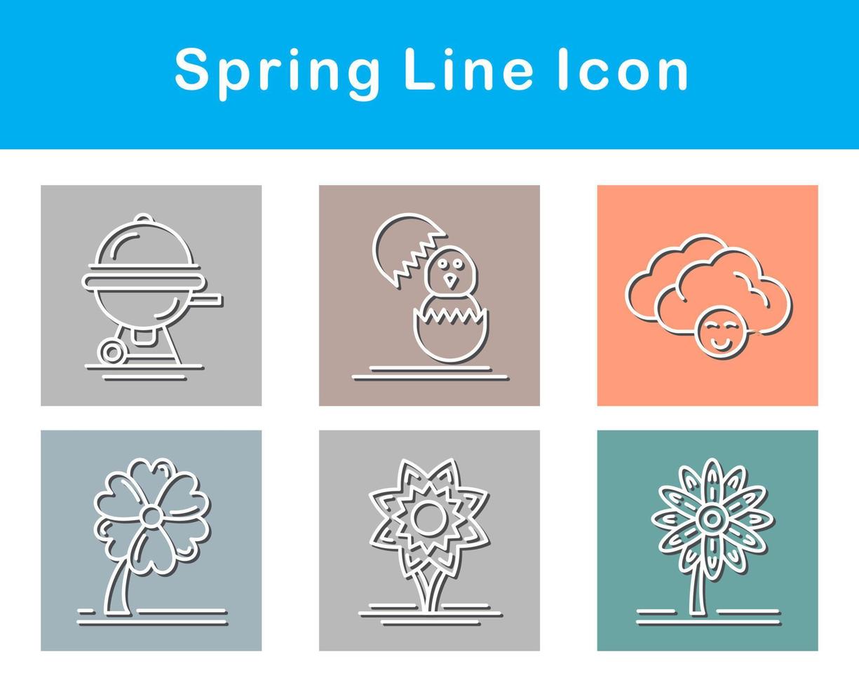 Spring Vector Icon Set