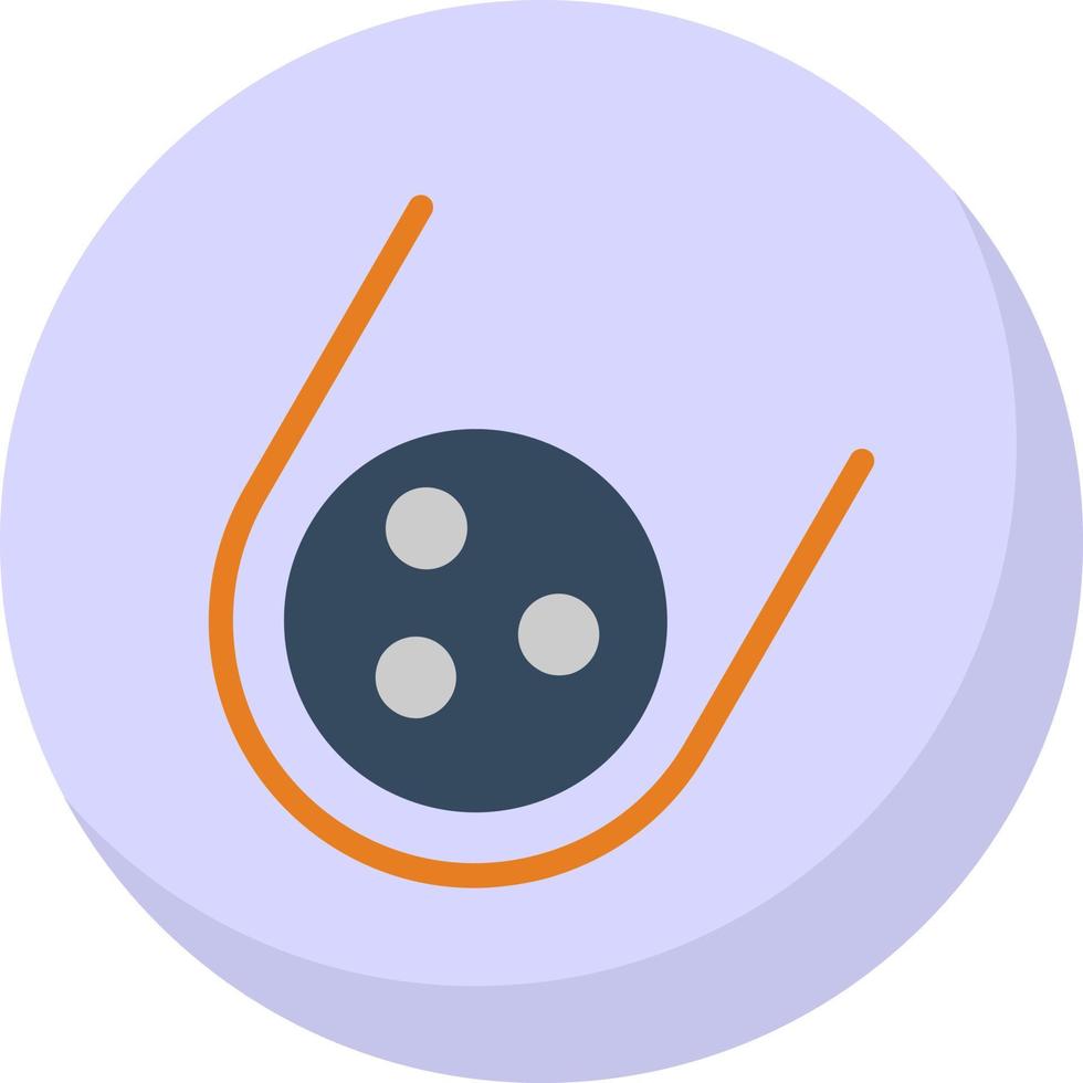 Meteor Vector Icon Design