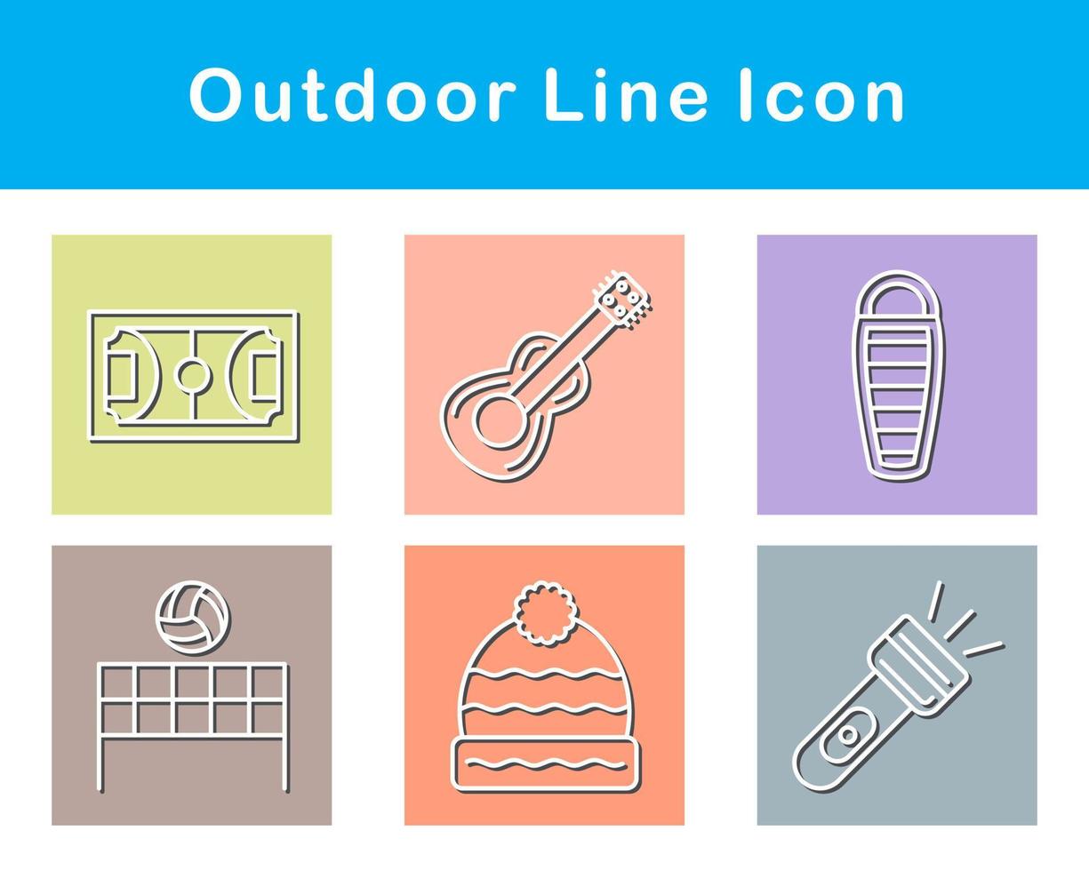 Outdoor Vector Icon Set