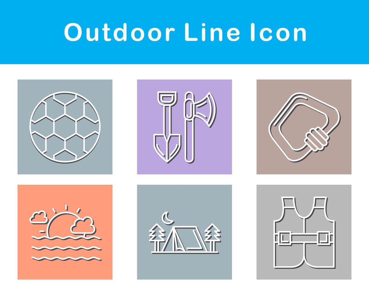 Outdoor Vector Icon Set