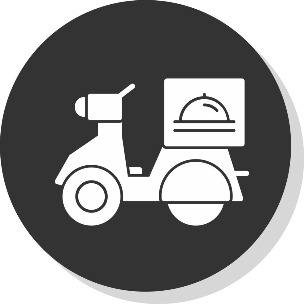 diseño de icono de vector de entrega de alimentos