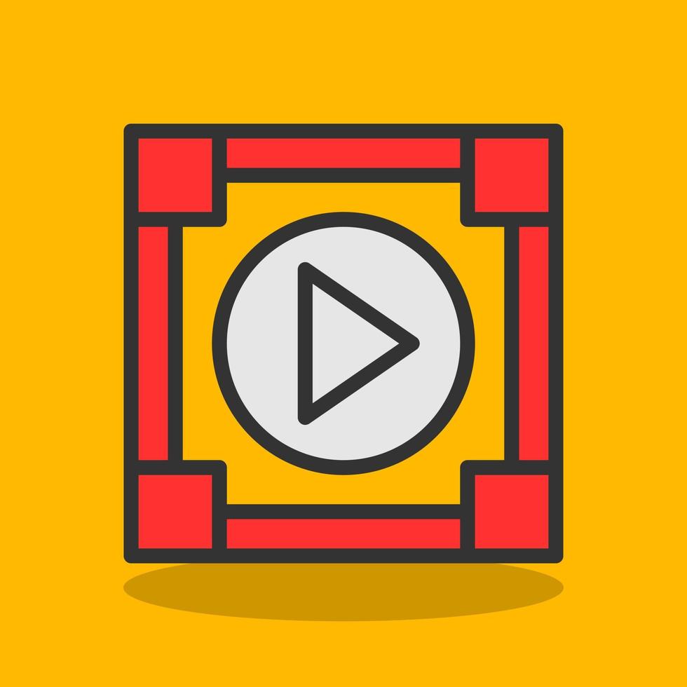 Media Player Vector Icon Design
