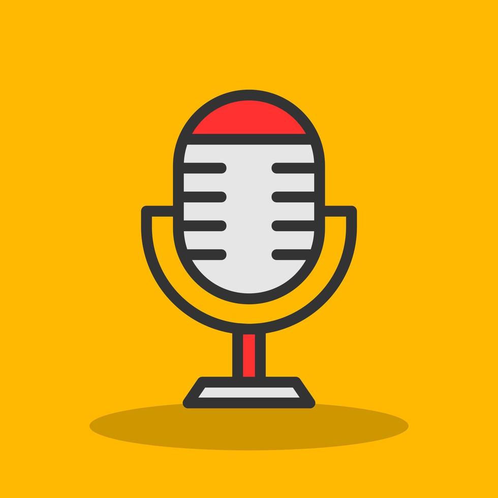 Mike Vector Icon Design