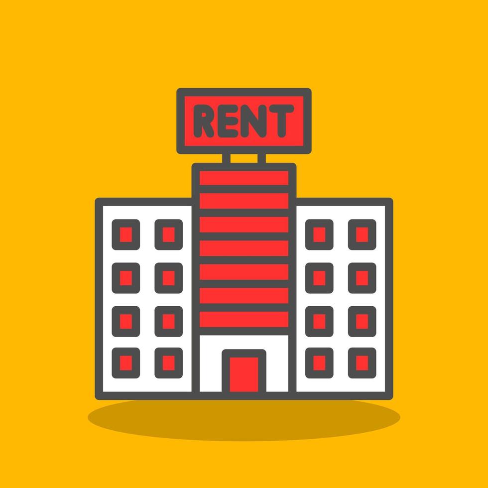 For Rent Vector Icon Design