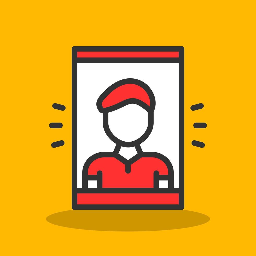 Selfie Vector Icon Design