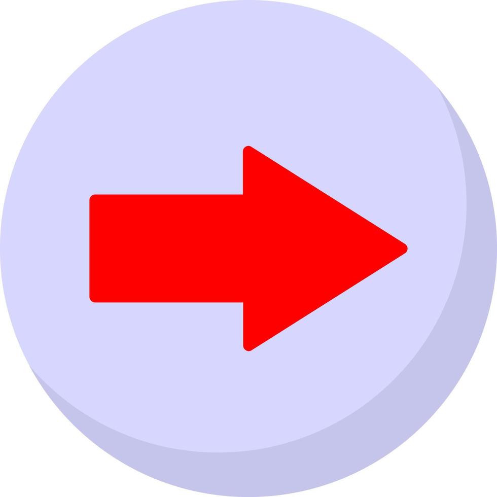 Right Vector Icon Design