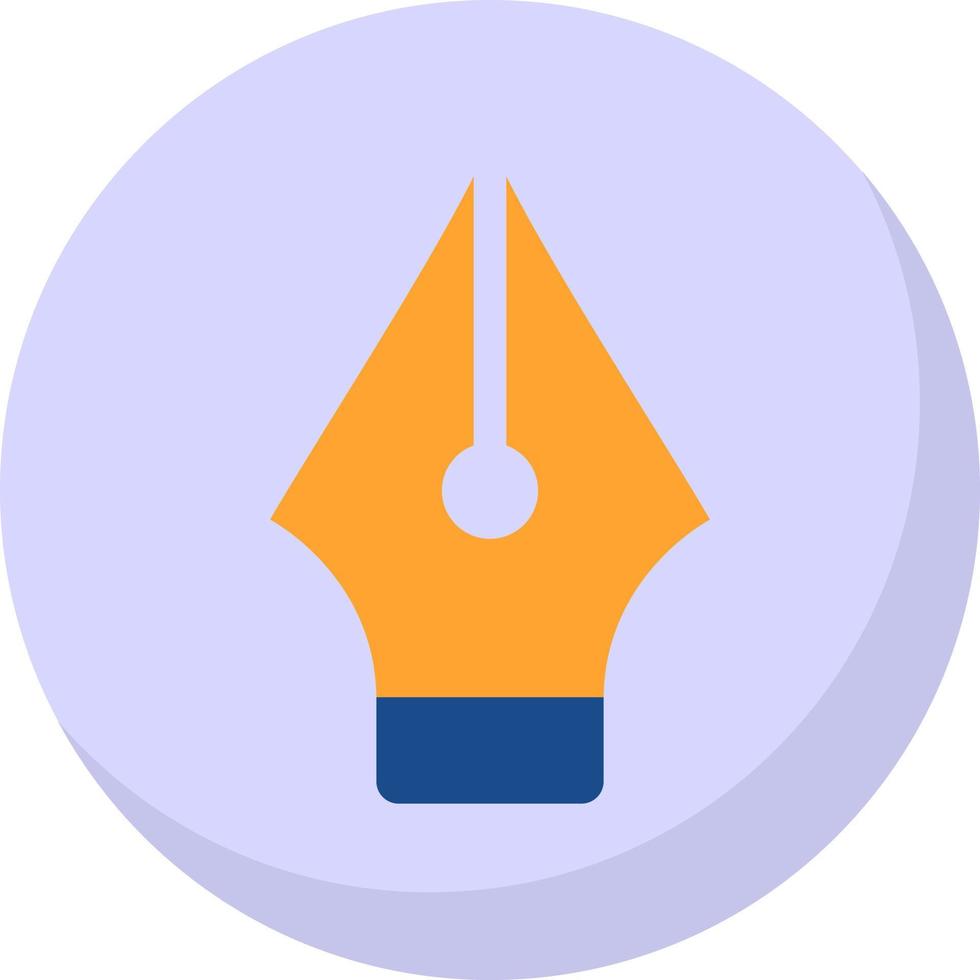 Pen Nib Vector Icon Design