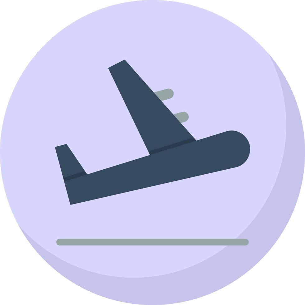Plane Departure Vector Icon Design