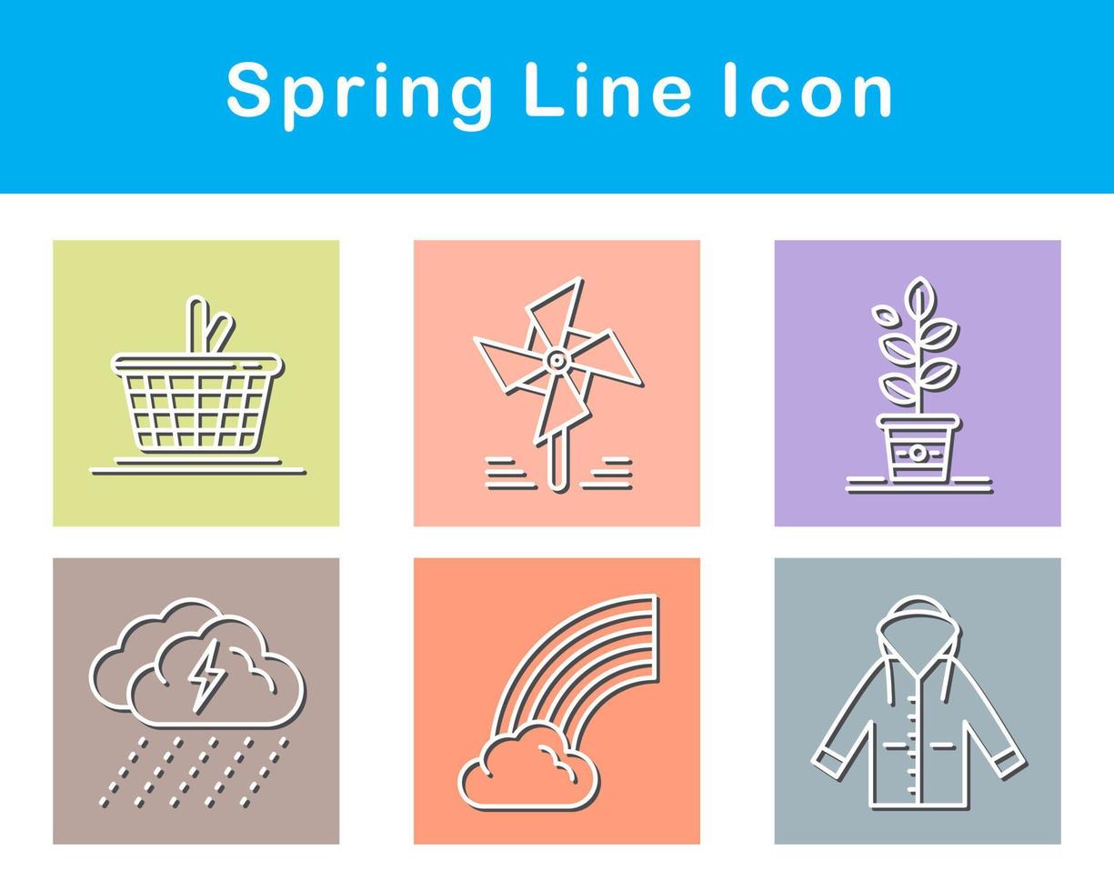 Spring Vector Icon Set