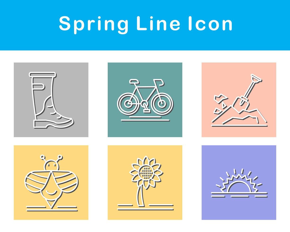 Spring Vector Icon Set 21273741 Vector Art at Vecteezy