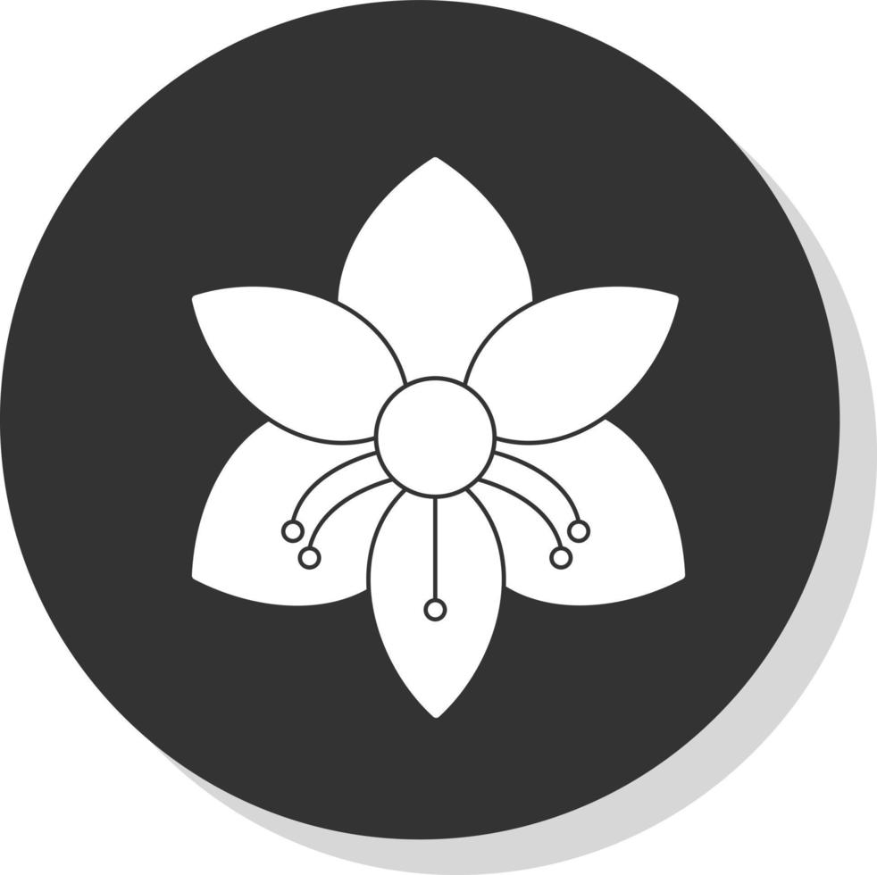 Amaryllis Vector Icon Design