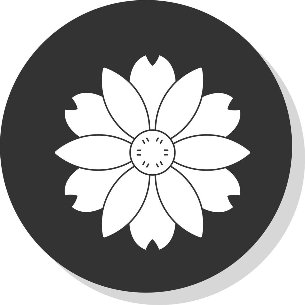 Chamomile Vector Icon Design
