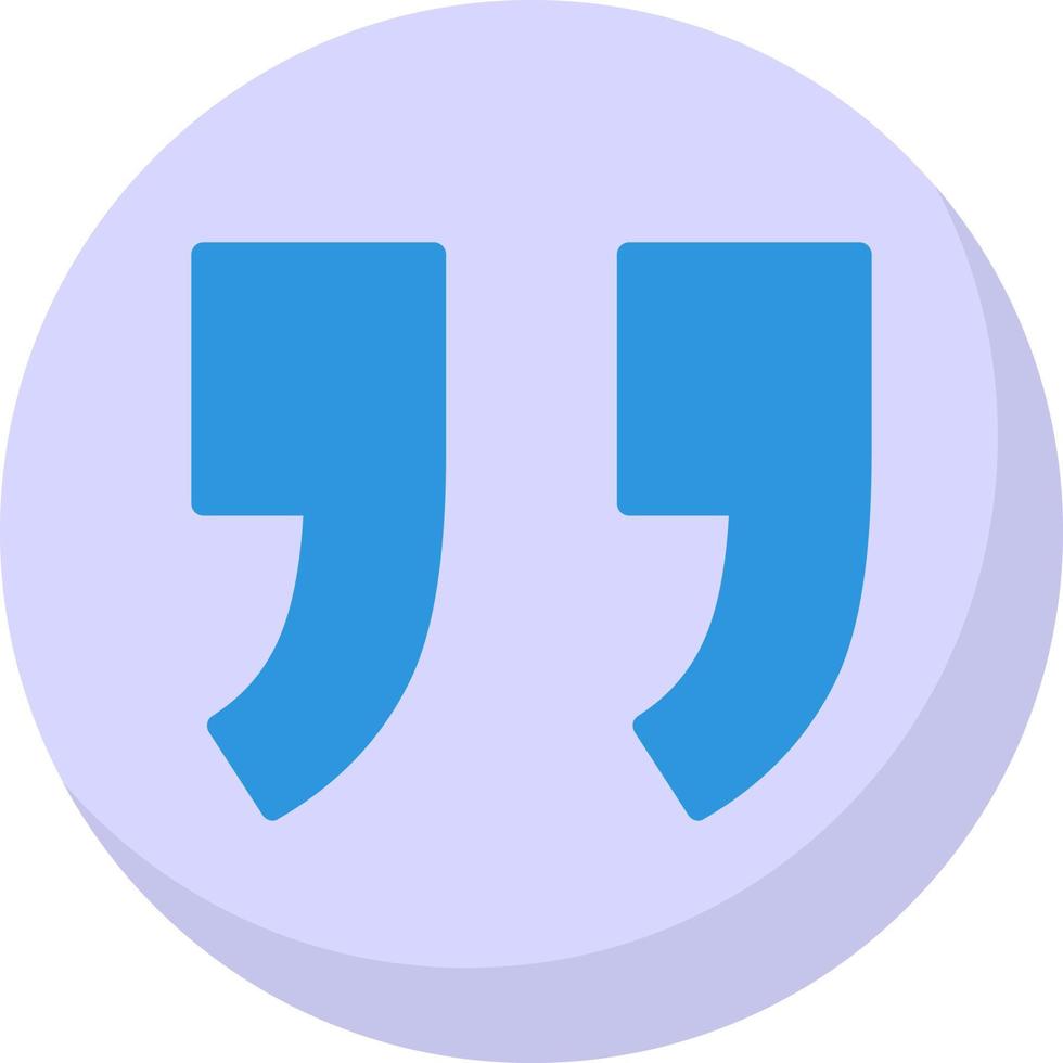 Quote Right Vector Icon Design