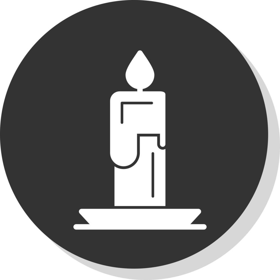 Candle Vector Icon Design