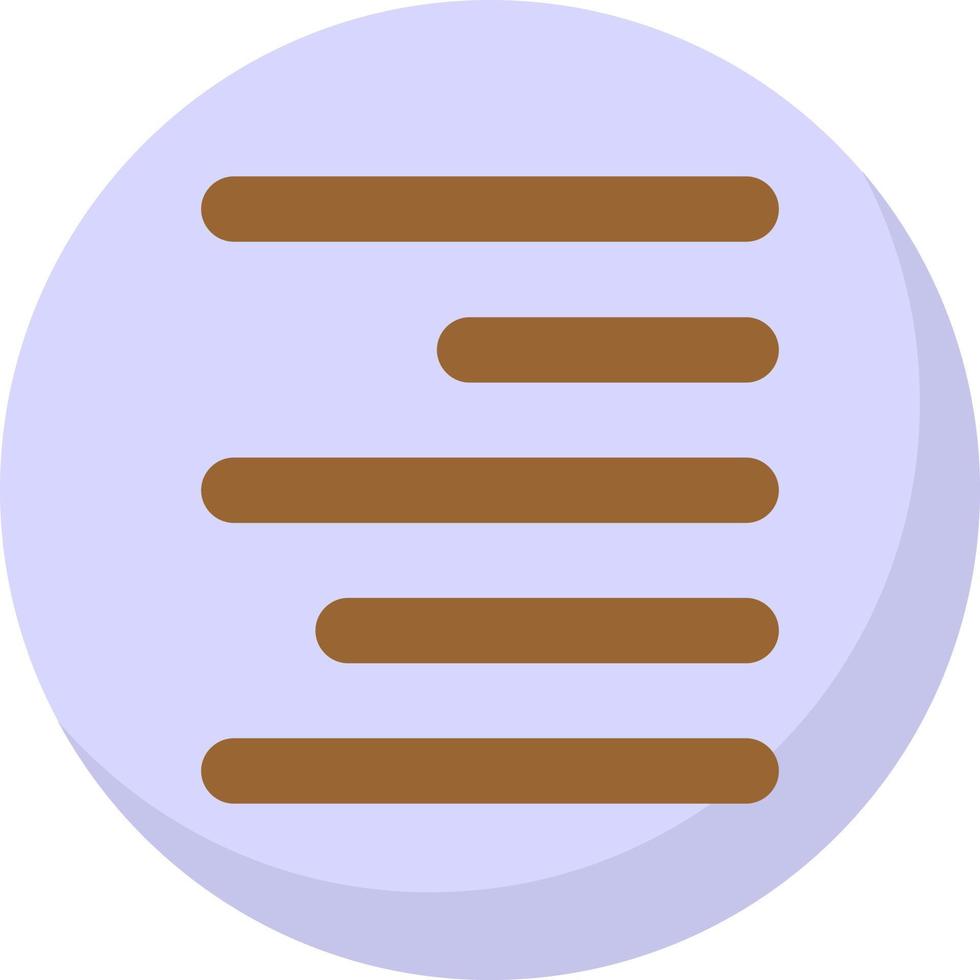 Align Vector Icon Design