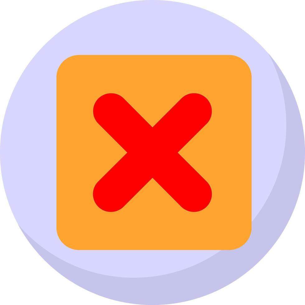 Delete Vector Icon Design