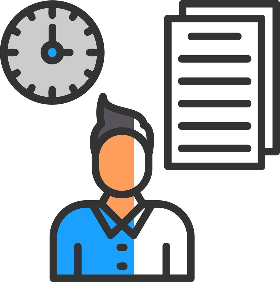 Busy Vector Icon Design
