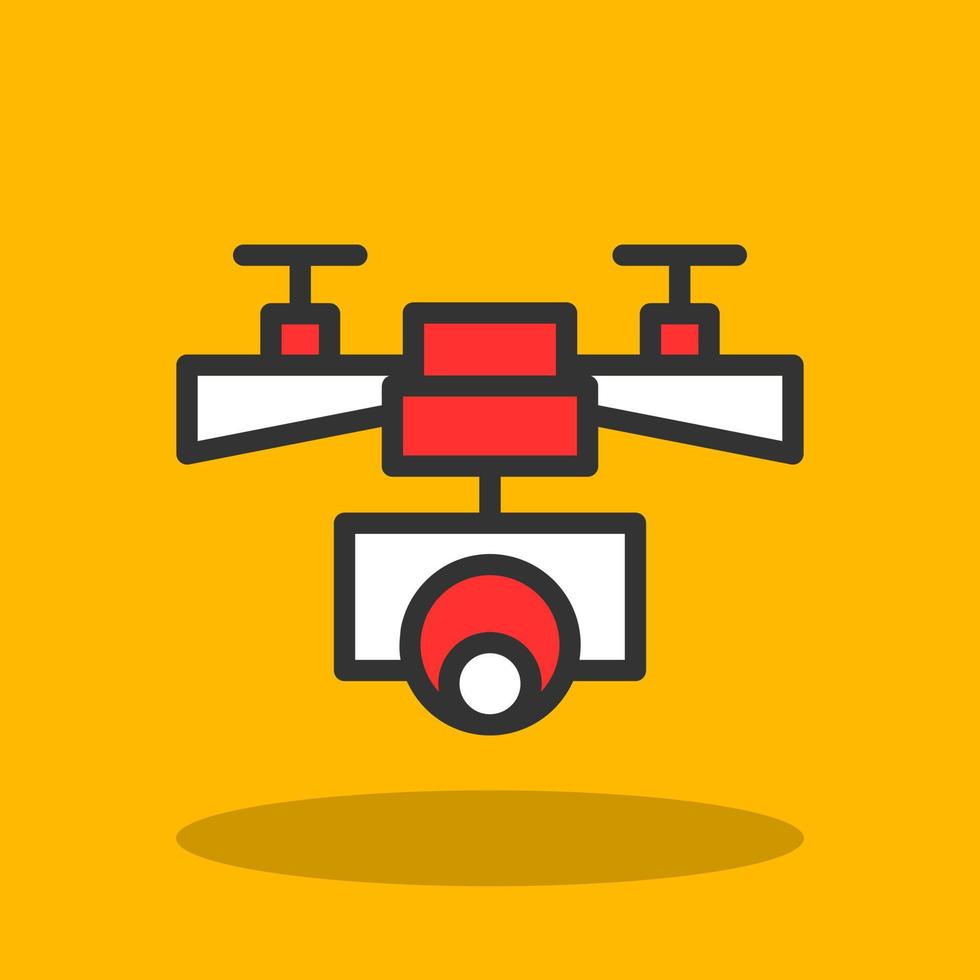 Drone Vector Icon Design