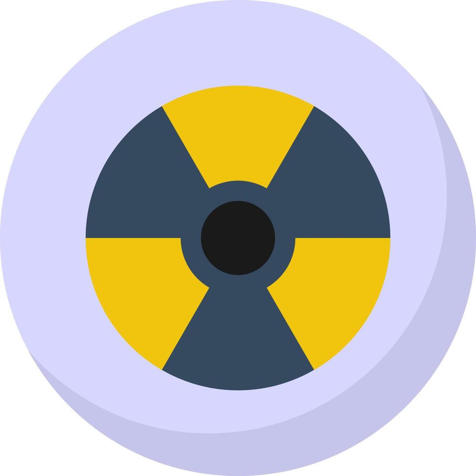 Radiation Alt Vector Icon Design