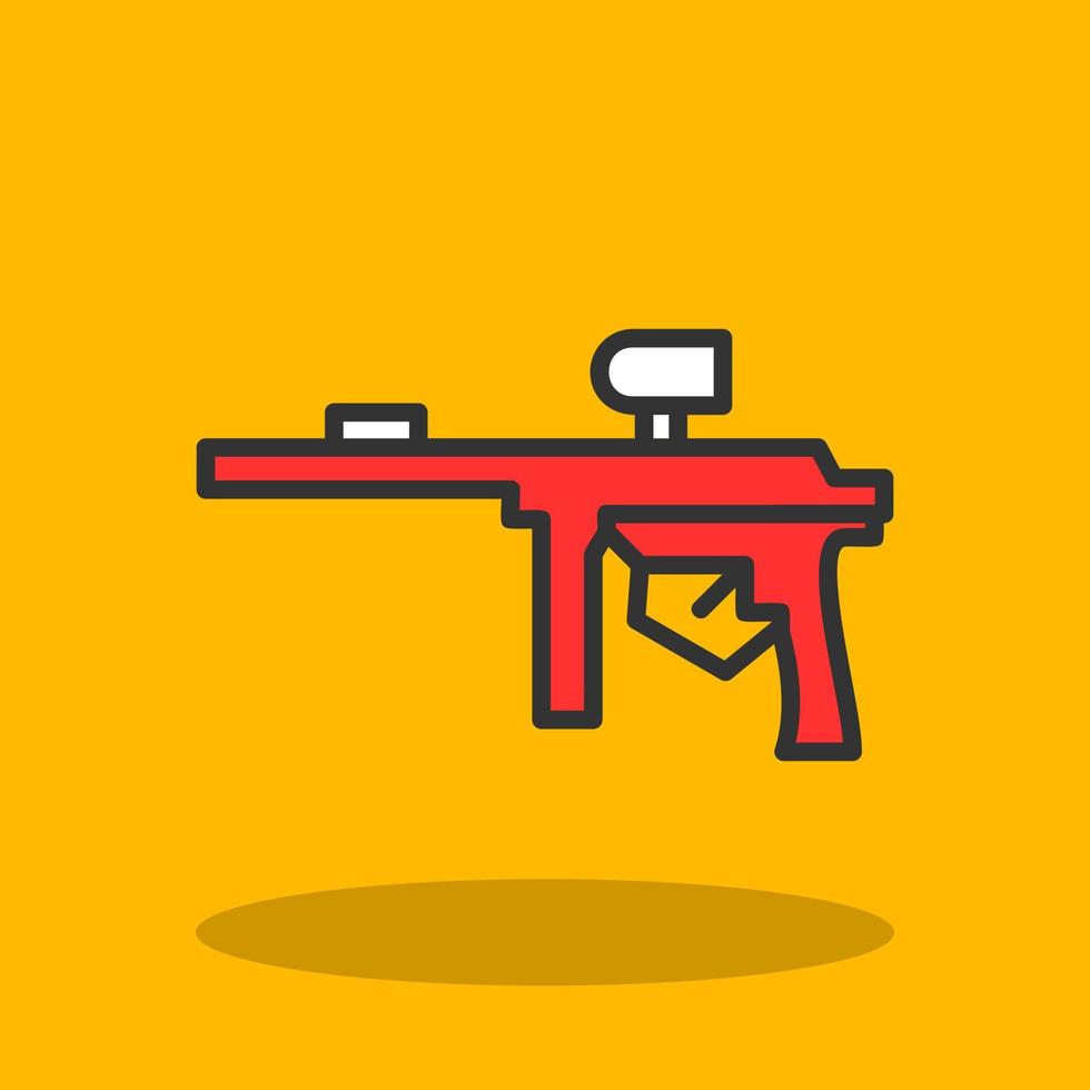 Paintball Vector Icon Design