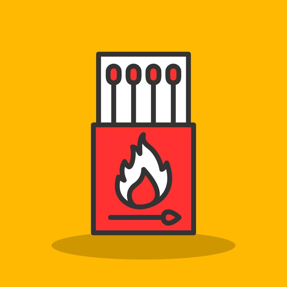 Matches Vector Icon Design