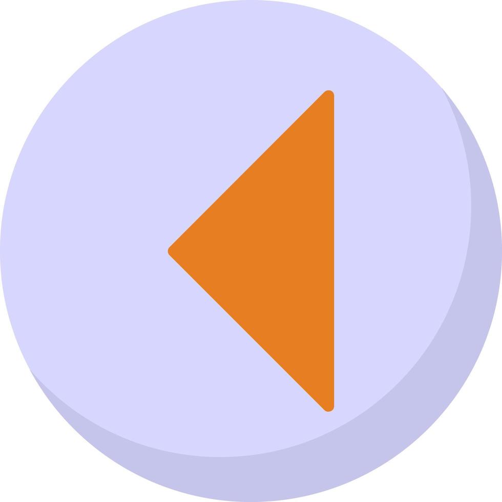 Caret Left Vector Icon Design