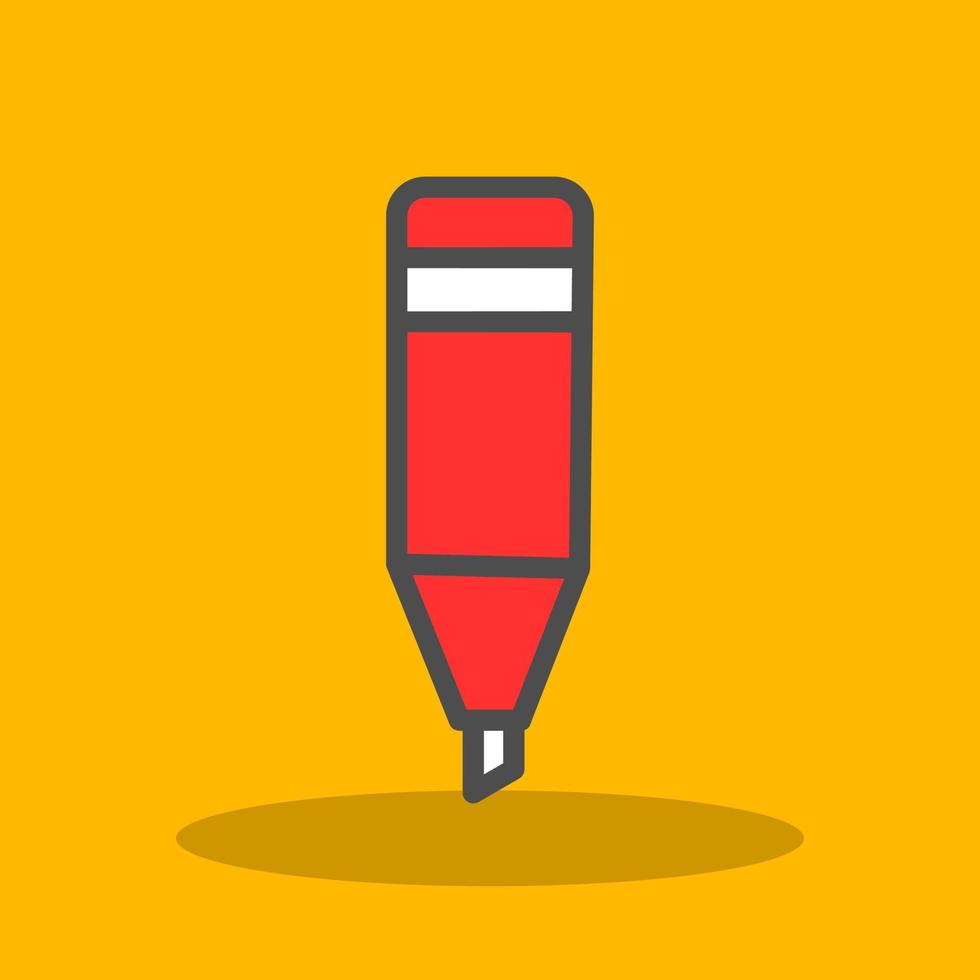 Highlighter Vector Icon Design