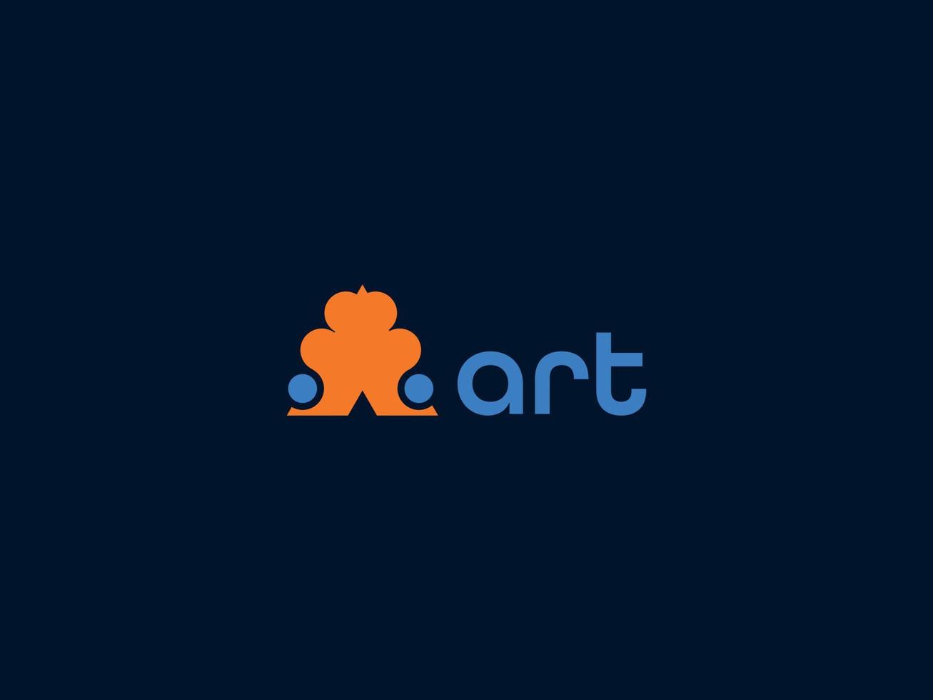 a letter logo vector