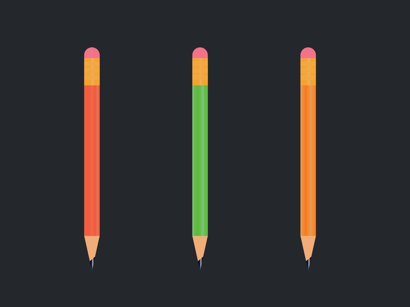 pencil design art vector