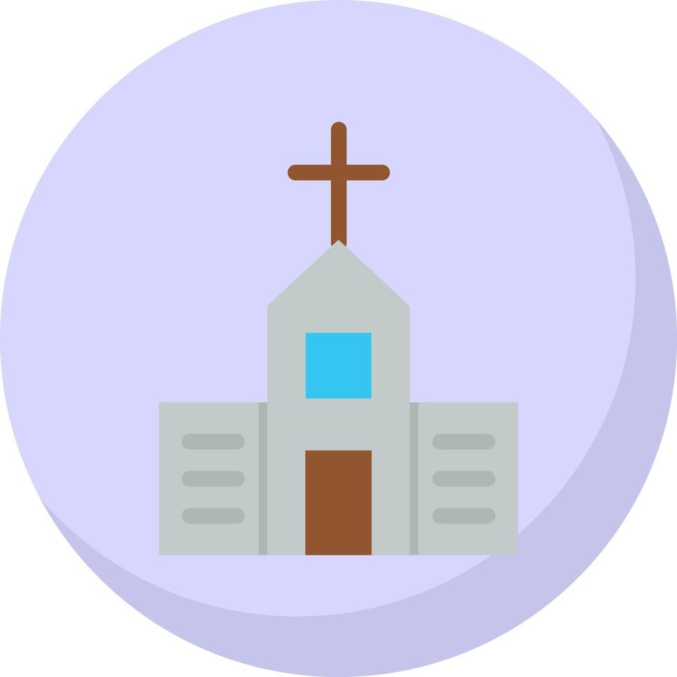 Church Vector Icon Design
