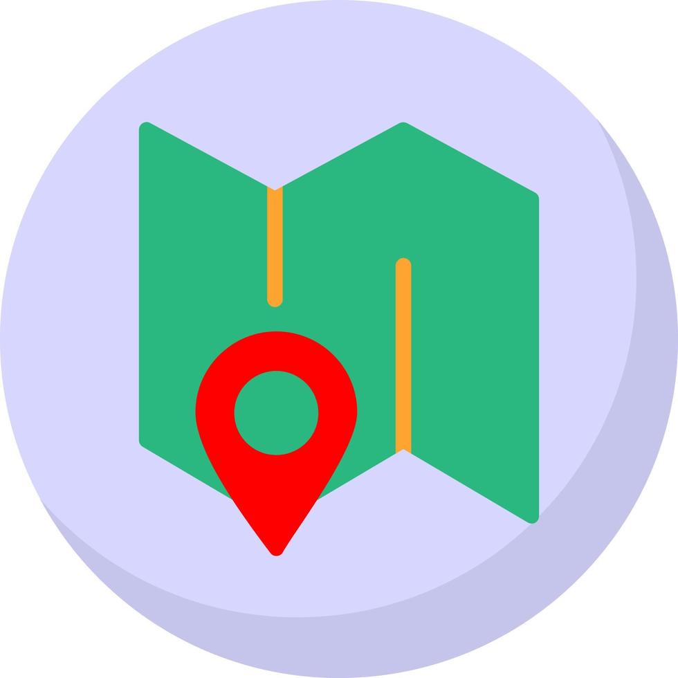 Map Vector Icon Design