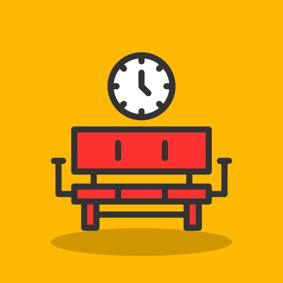 Waiting ROom Vector Icon Design