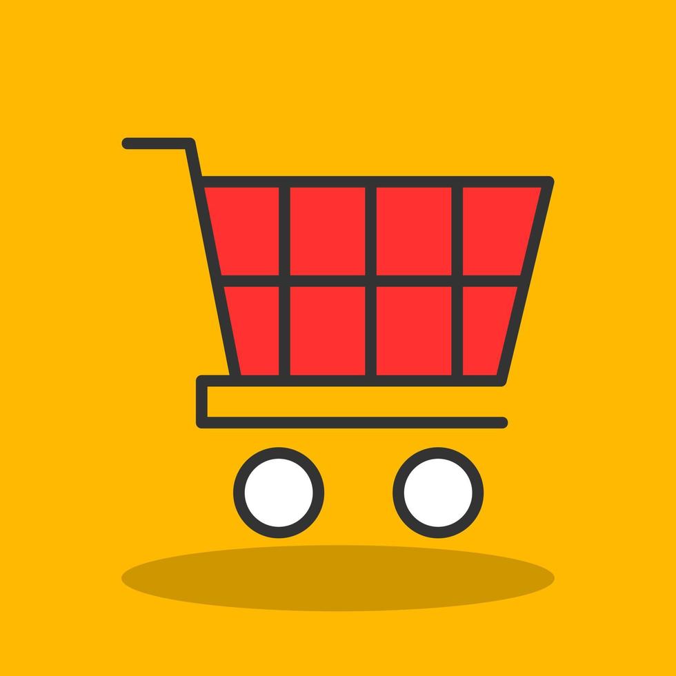 Trolley Vector Icon Design