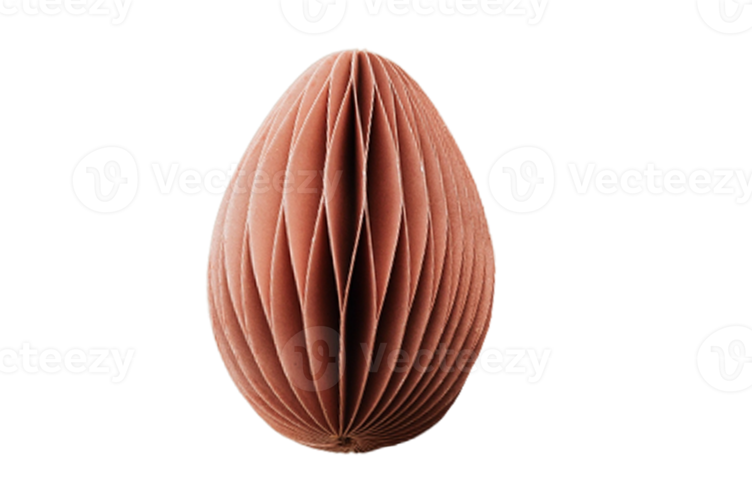 Beige party balloon isolated on a transparent background png
